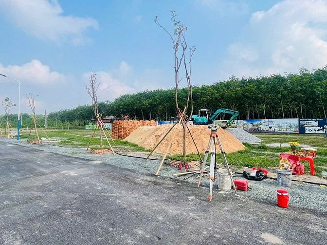 Đất nền 225m2 thổ cư 60m2 xây nhà ở 2 phòng ngủ Chơn Thành - Đồng Nai