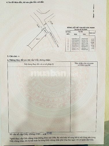 Cần bán lô đất 5x23m, thổ cư 104m2, đường TH30, HM