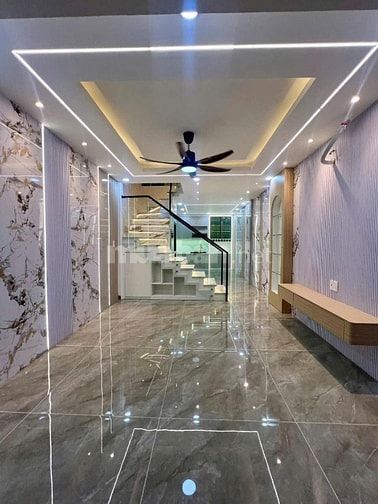 Cho thuê nhà mới đẹp full nội thất góc 2 mặt tiền đường Lê Văn thọ gv