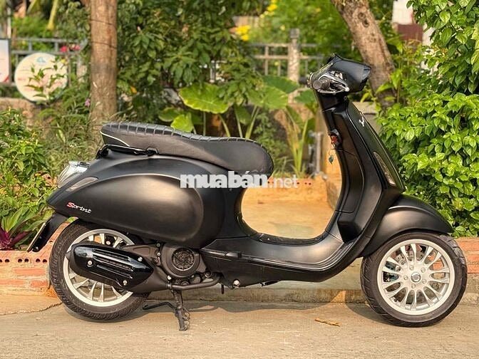 Vespa Sprint iget.abs 2017 Đen nhám bstp 9chủ