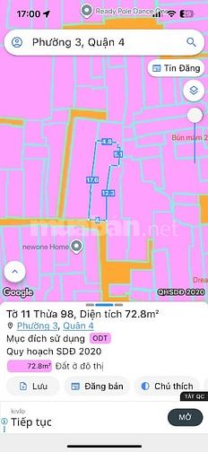 Chính chủ Bán nhà 4x18m 3 tầng 217/5 Tôn Thất Thuyết P3 Q4