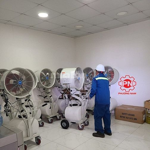 Phân phối quạt phun sương công nghiệp Mitsuta chính hãng giá tốt