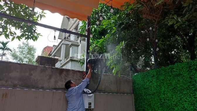 Phân phối quạt phun sương công nghiệp Mitsuta chính hãng giá tốt
