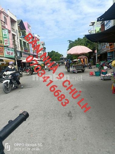 Bán nhà mặt tiền đường 13m/giá: 830tr-sau chợ bình chánh ql1a tphcm.