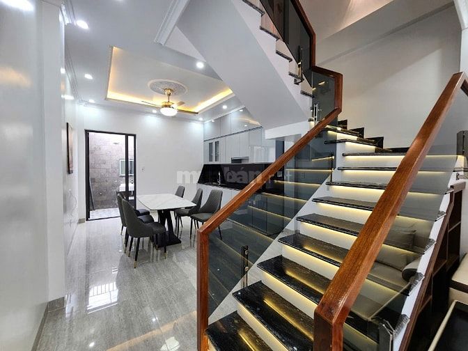 cần bán căn nhà 3,5 tầng thiết kế tầng lệch tại Trang Quan 3 - An Đồng