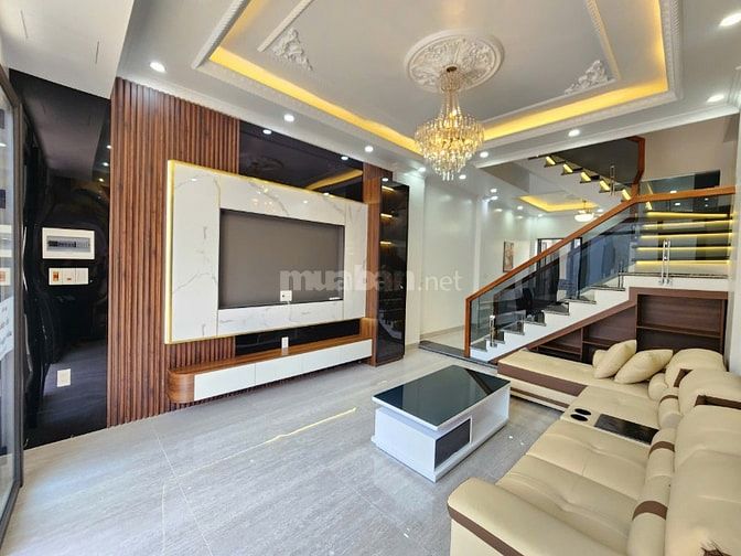 cần bán căn nhà 3,5 tầng thiết kế tầng lệch tại Trang Quan 3 - An Đồng