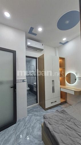 Nhà Hẻm 14B Hưng Phú, P8, Q8. Nhà 1 trệt, 2 lầu,ST.Ngang 6,4m x Dài 4m