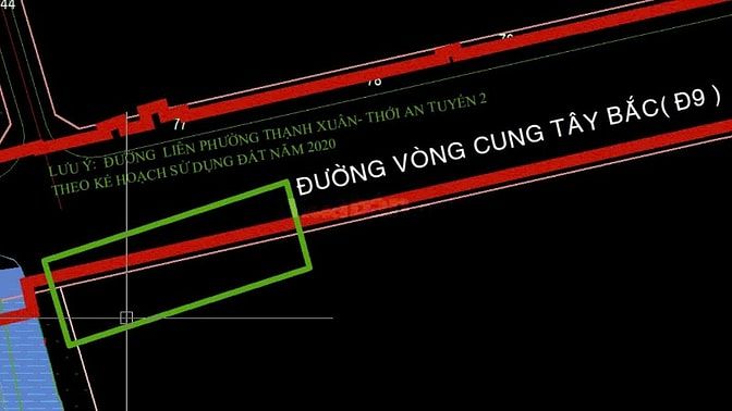 GÓC 2MT. THỚI AN _ THẠNH XUÂN. (VÒNG CUNG TÂY BẮC). 40M.