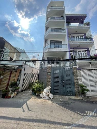 Bán nhà góc 2 mt đường số - 6 tầng - có hầm - thang máy, dt 107m2