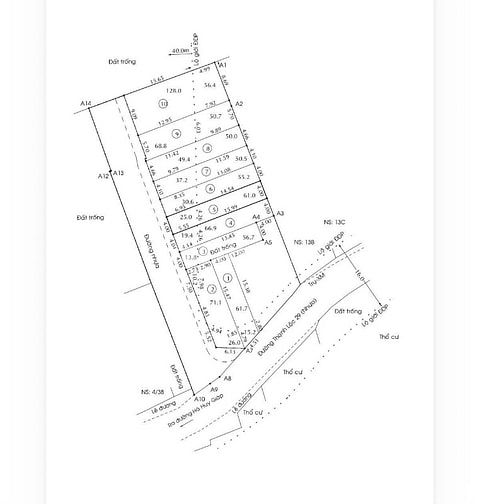 Bán lô ngang gần 5m ngay phường Thạnh Lộc, đường cực đẹp chỉ nhỉnh hơn