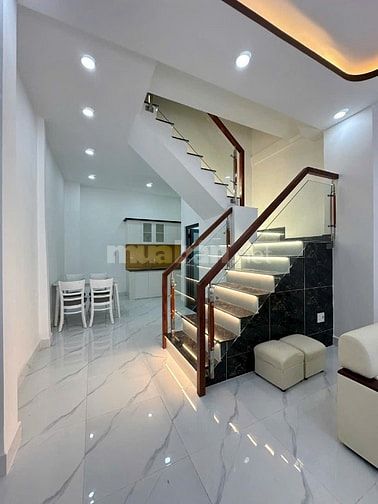 🔥nhà trệt lầu liên khu 1 6 ,Bình Tân 