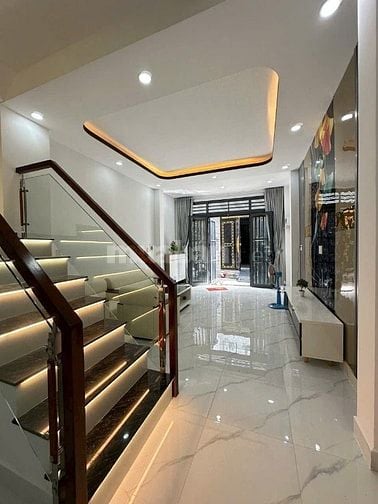 🔥nhà trệt lầu liên khu 1 6 ,Bình Tân 