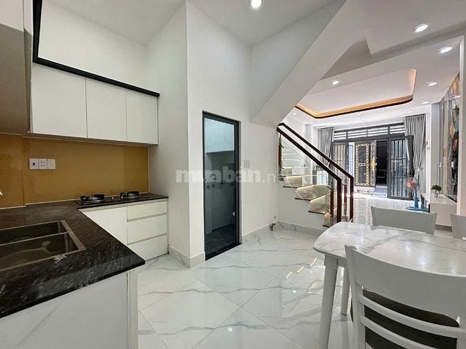 🔥nhà trệt lầu liên khu 1 6 ,Bình Tân 