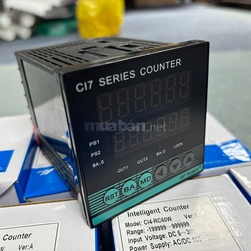 Bộ đếm thông minh CI7-RC60W đếm chính xác ổn định