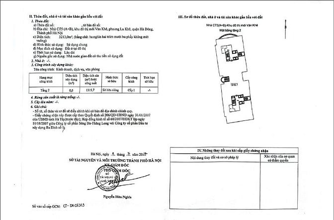 Bán sàn TMVP CT5 Văn Khê, vị trí trung tâm, sổ đỏ lâu dài,có dòng tiền