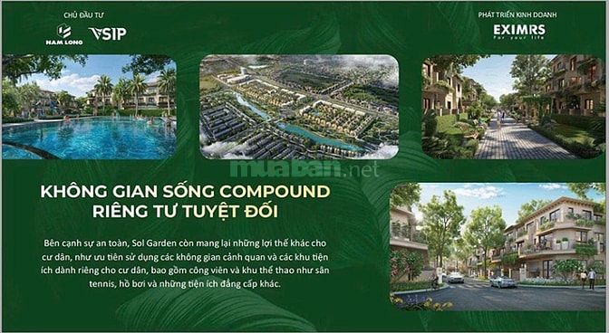 DỰ ÁN SOL GARDEN NAM LONG THỦY NGUYÊN
