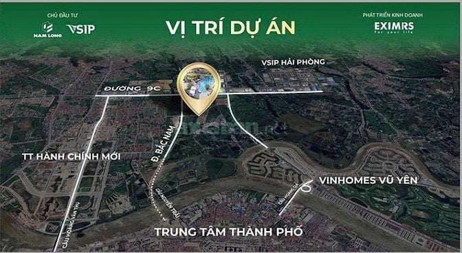 DỰ ÁN SOL GARDEN NAM LONG THỦY NGUYÊN