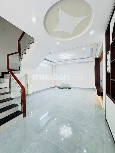 🔥 XE HƠI NGỦ TRONG NHÀ MỚI 4 TẦNG Ở NGAY HẺM XE TẢI THÔNG
