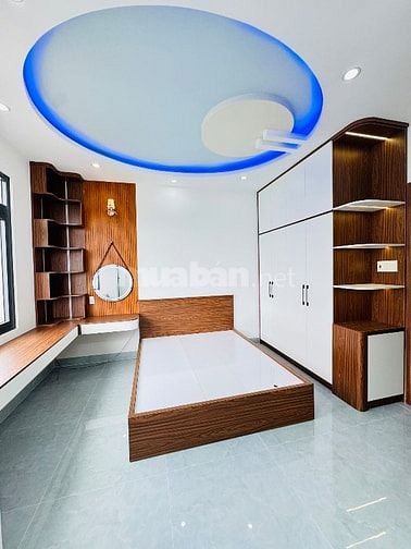 🔥 XE HƠI NGỦ TRONG NHÀ MỚI 4 TẦNG Ở NGAY HẺM XE TẢI THÔNG