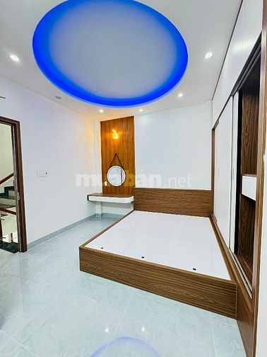 🔥 XE HƠI NGỦ TRONG NHÀ MỚI 4 TẦNG Ở NGAY HẺM XE TẢI THÔNG