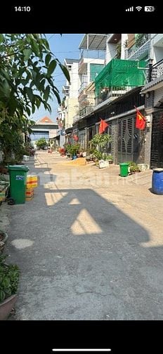 Hạ 9,2 tỷ còn 8,3 tỷ Thạnh Lộc 57 dt 8x14 chia 2 căn xd 3L 6PN 8