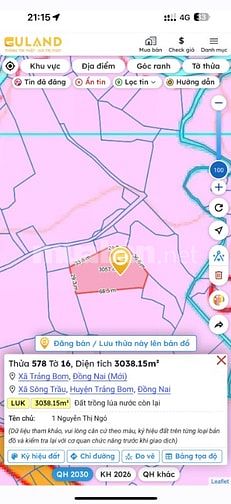 BÁN 4266M2 ĐẤT VƯỜN, GIÁ 3.5 TỶ, SỔ HỒNG CÔNG CHỨNG NGAY