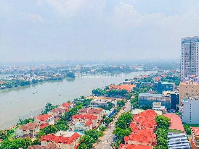 Căn hộ bán tại River Garden Thảo Điền tầng trung view đẹp 3PN 132m2
