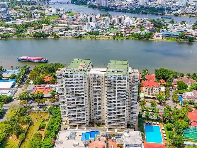 Căn hộ bán tại River Garden Thảo Điền tầng trung view đẹp 3PN 132m2