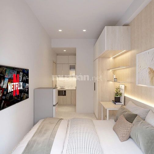 Cho thuê toà CHDV Phố Trần Bình, 22P, nhà mới 