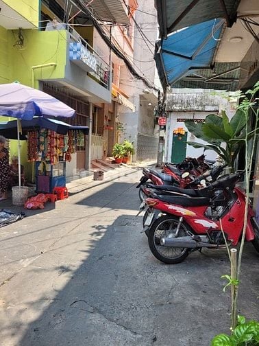 🔥nhà 36m2 hẻm Minh Phụng thông ra 3/3