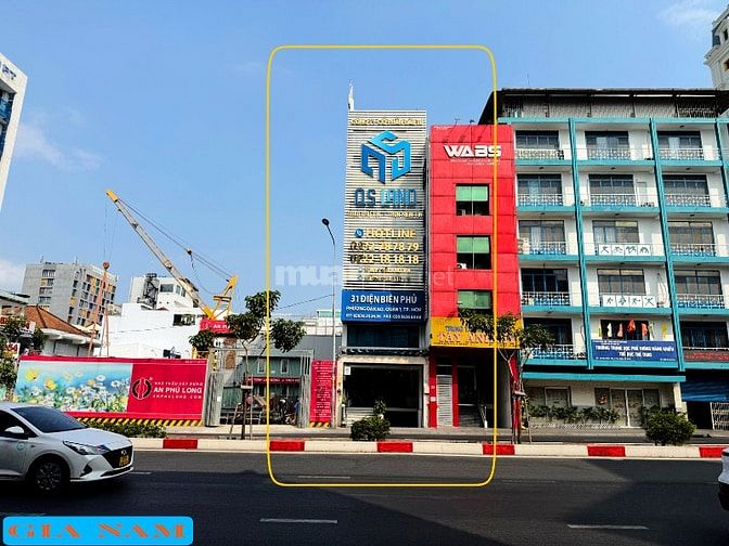 BÁN NHÀ MẶT TIỀN : 31 ĐIỆN BIÊN PHỦ - P. ĐA KAO - Q. 1 - TPHCM