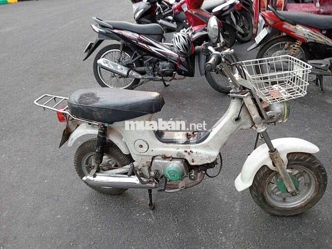 Xe máy Chaly 80 Trắng