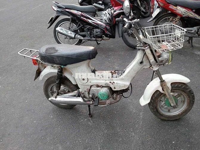 Xe máy Chaly 80 Trắng