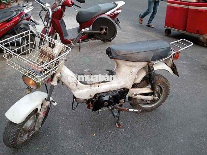 Xe máy Chaly 80 Trắng