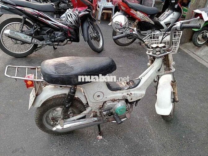 Xe máy Chaly 80 Trắng