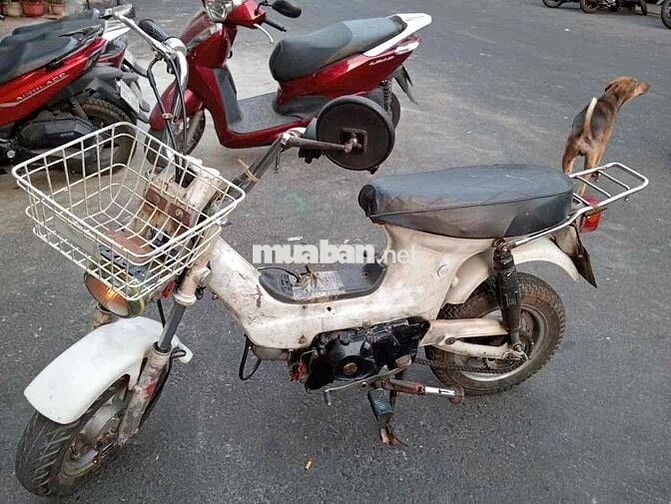 Xe máy Chaly 80 Trắng