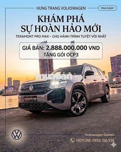 Volkswagen Teramont Pro Max - SUV FULLSIZE ALL NEW