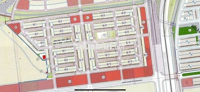 Đất mặt tiền, Hòa Liên 5, đường 5m5, kẹp cống, gần chợ