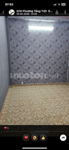 Phòng cho thuê 12 - 14m2 ngay trung tâm Quận 10 Điện Biên Phủ