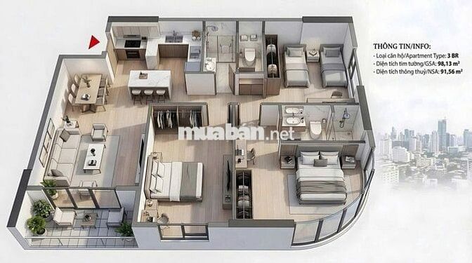 QUỸ HÀNG STU VIEW BIỂN&THÀNH PHỐ GIÁ *** THỊ TRƯỜNG - CK 27.5%