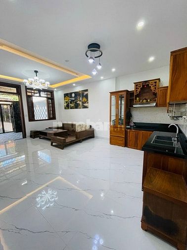 Nhà mới 2 tầng mặt tiền đường xóm Dưỡng Mong 125m2, mặt tiền 5m