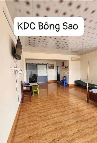 Bán nhà 1T1L 5x15 sổ hồng riêng KDC Bông Sao gần bến xe Q8 giá 980trTL