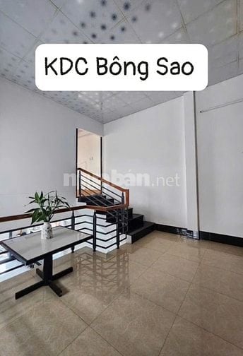 Bán nhà 1T1L 5x15 sổ hồng riêng KDC Bông Sao gần bến xe Q8 giá 980trTL