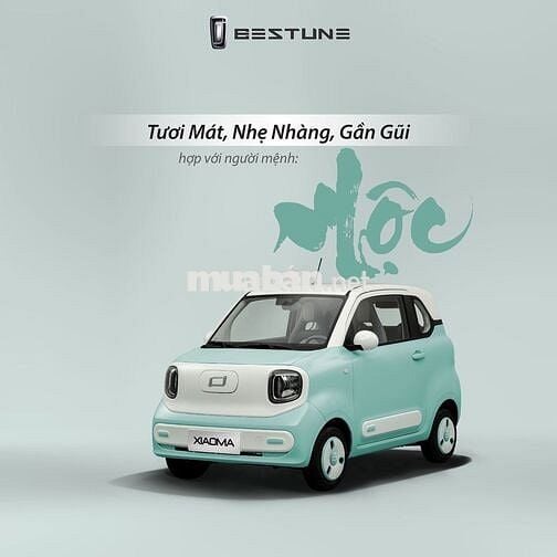 Xe điện Bestune Xiaoma Hồng