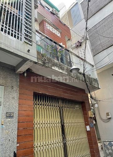 Bán nhà phố đường Hòa Hảo Quận 10,kết cấu 4 tầng,giá chỉ 9,2 tỷ 