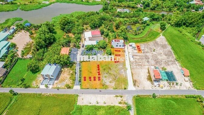 Bán đất thổ cư ngay UBND tt Cần Đước, tặng GPXD giá 216tr/m ngang