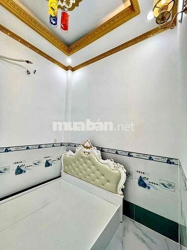 Nhà Mới Xây 1 Lầu 4 x 24m  . Đường Xe Hơi 7 Chỗ - 4 Phòng Sổ Hoàn Công