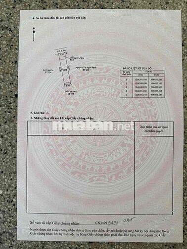 Bán nhà cấp 4, Phú Lợi, TP. Hồ Chí Minh (BD cũ)