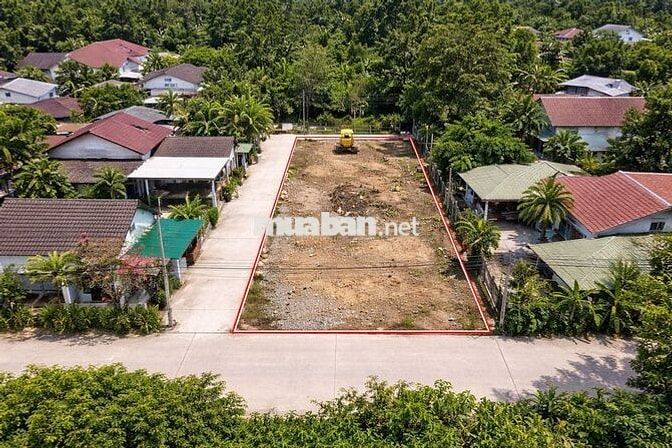 CHỈ 850TR VỚI LÔ ĐẤT ĐẸP FULL THỔ CƯ GẦN 120M2 TẠI TÂN AN HỘI- CỦ CHI