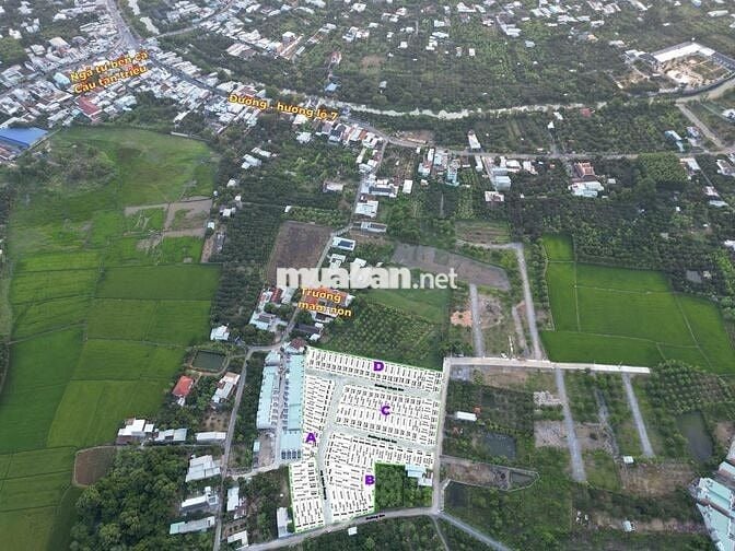 CHỈ 450 TRIỆU - SỞ HỮU ĐẤT NỀN TRONG KDC THÔNG BÀN CỜ - SỔ HỒNG RIÊNG